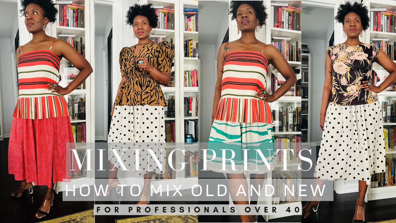 Mixing Prints - Mixing Old and New